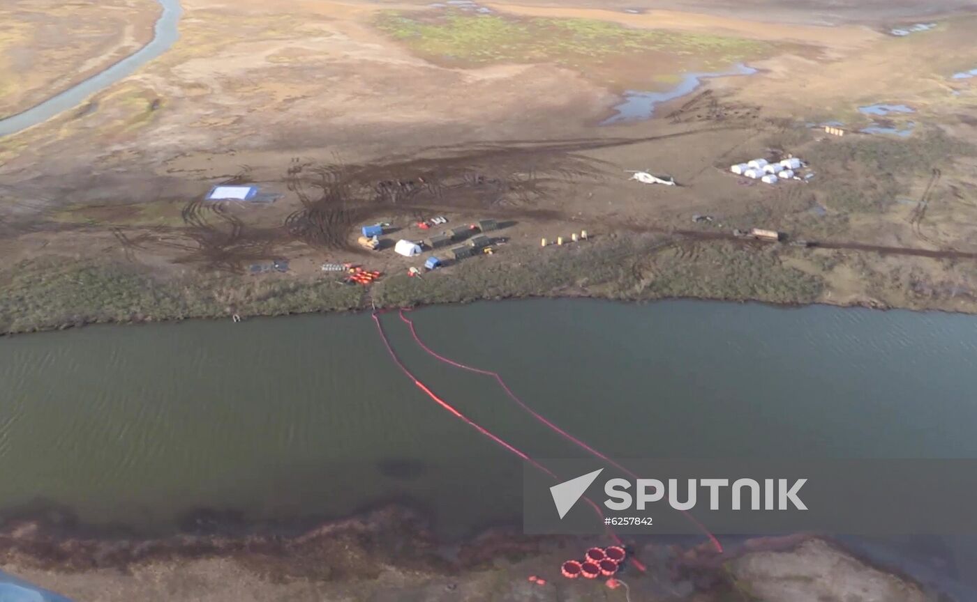 Russia Fuel Spill