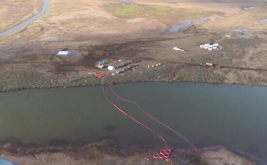 Russia Fuel Spill 