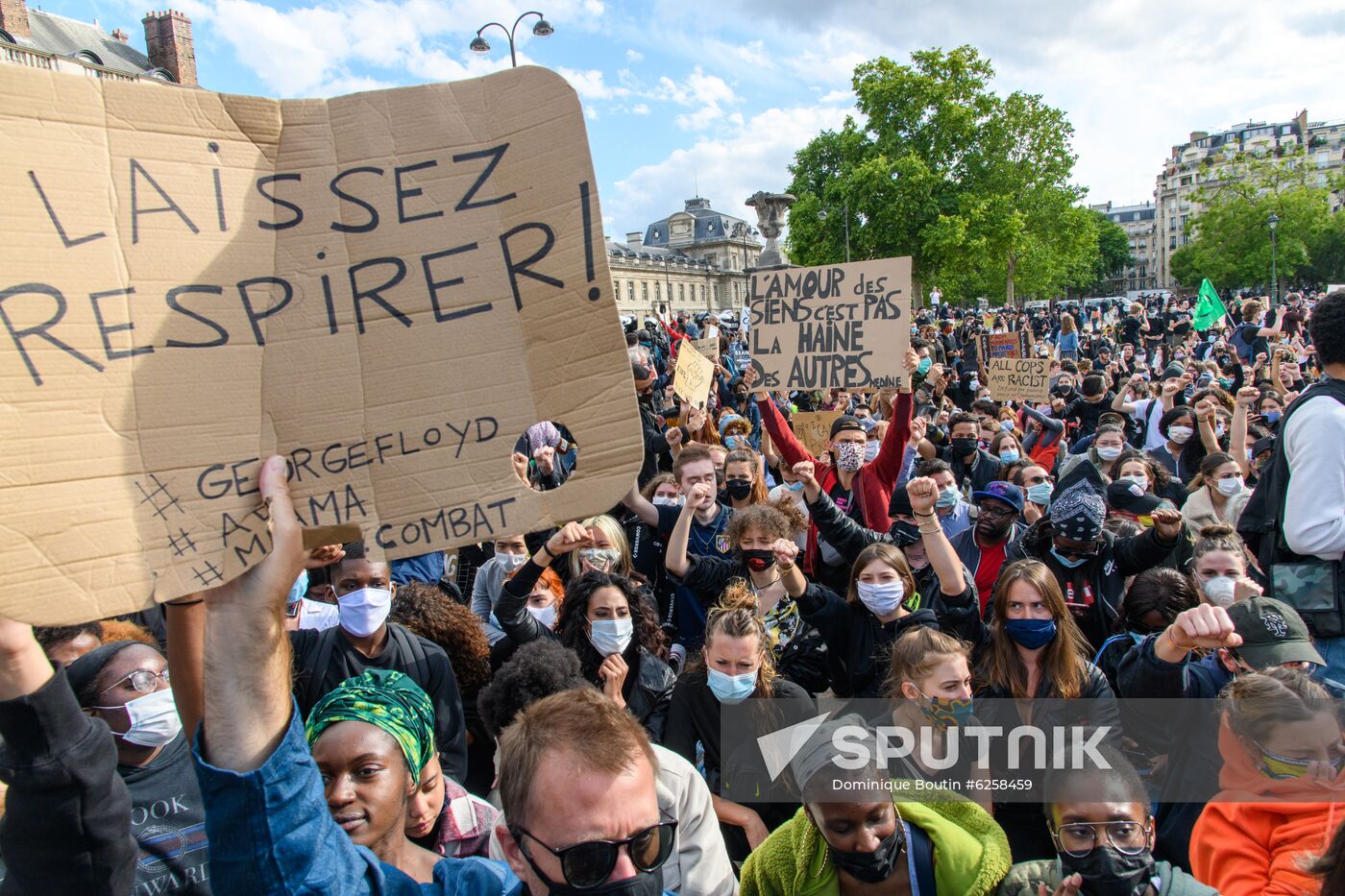 France George Floyd Protest