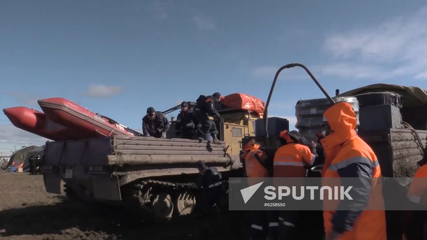Russia Fuel Spill