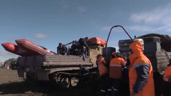 Russia Fuel Spill