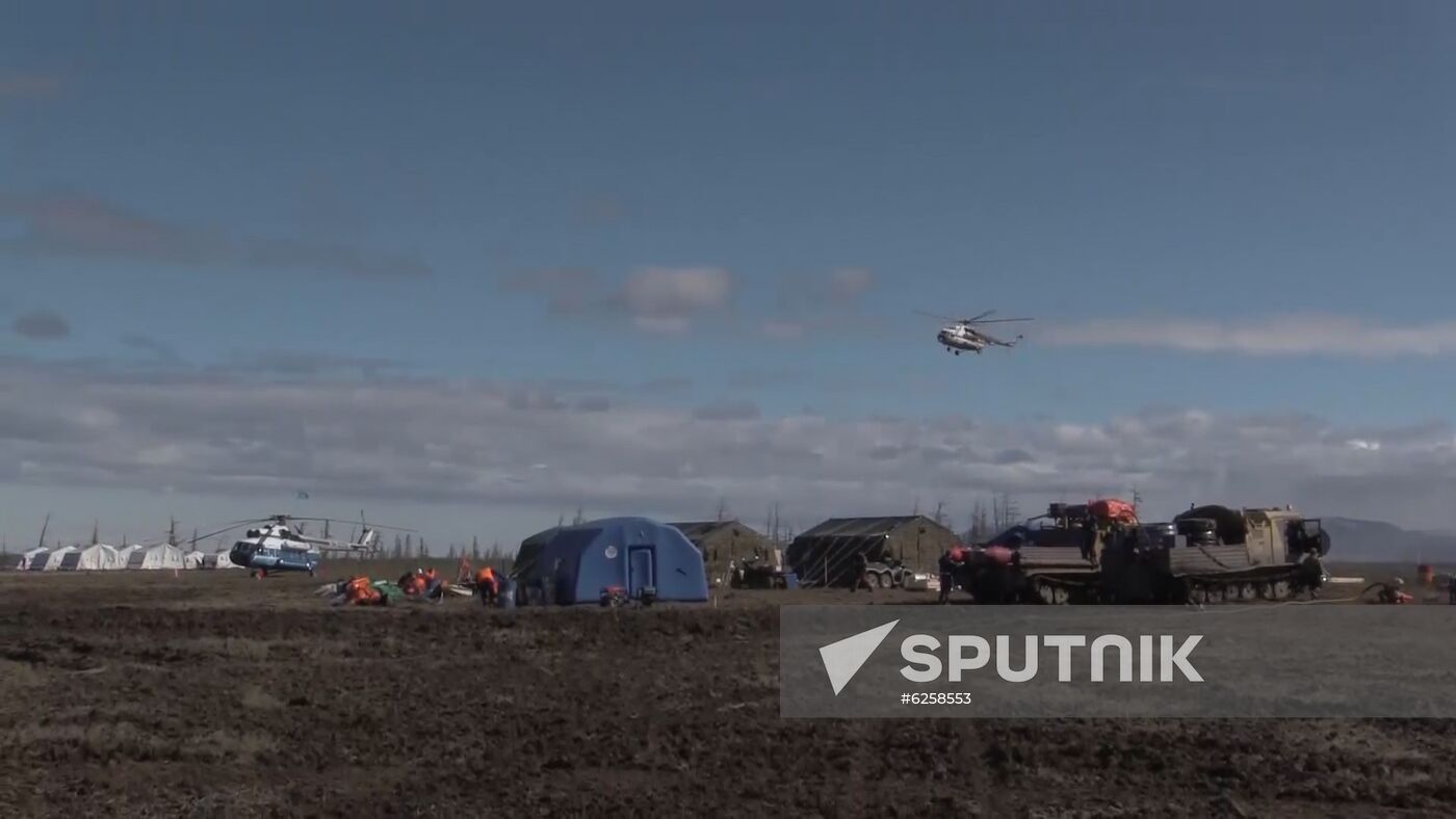 Russia Fuel Spill