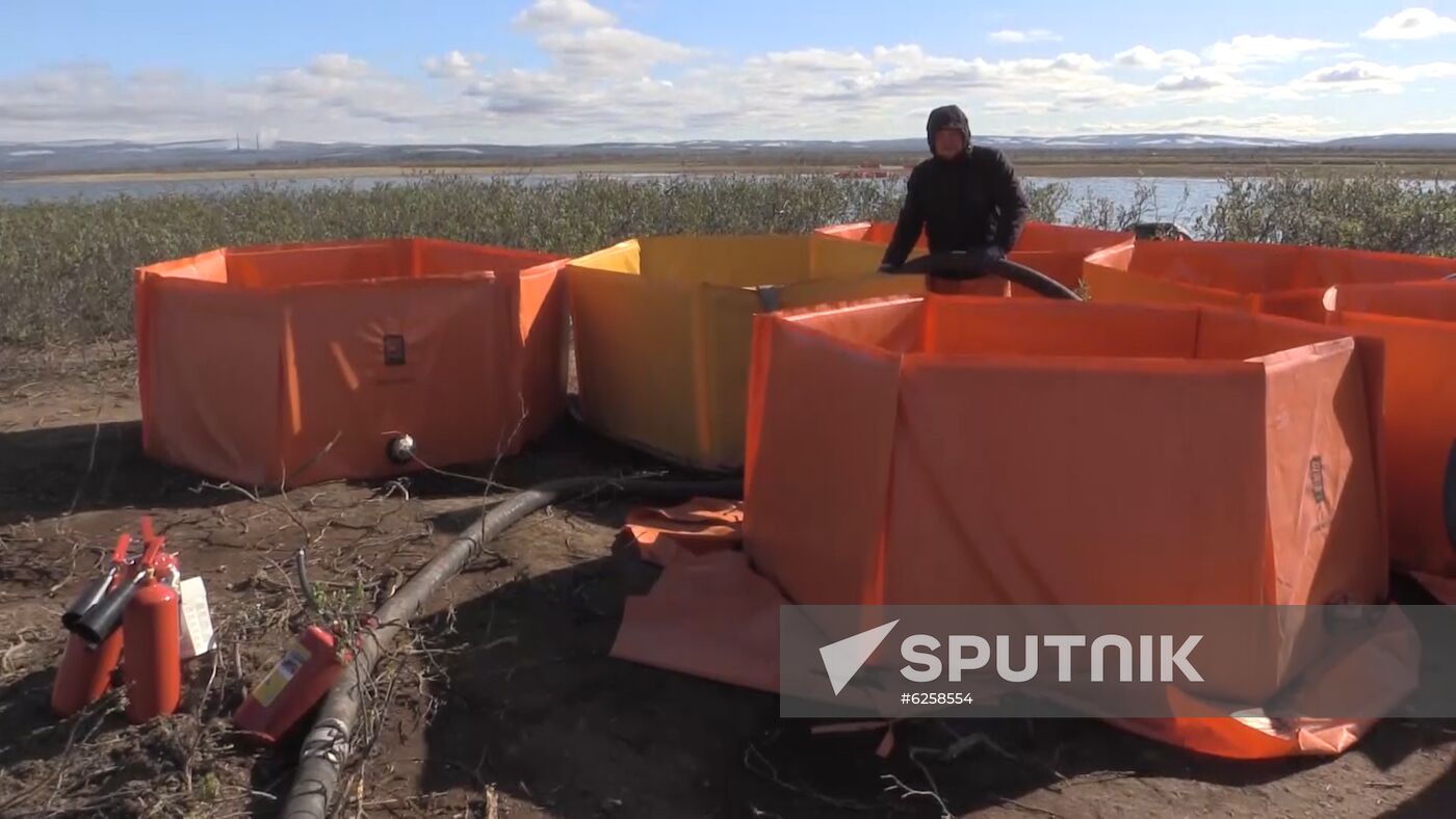 Russia Fuel Spill