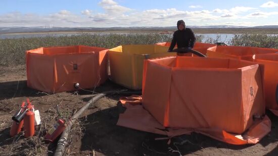 Russia Fuel Spill