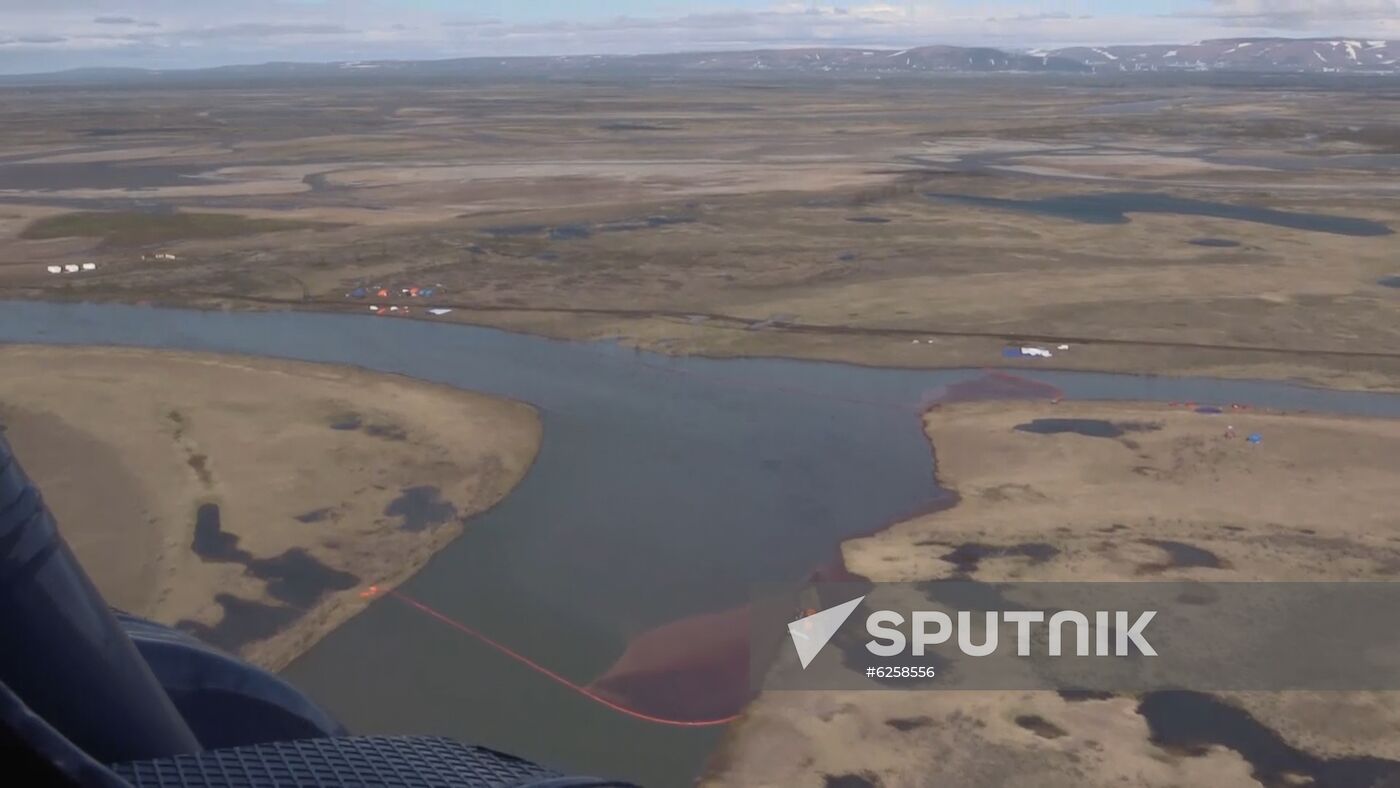 Russia Fuel Spill