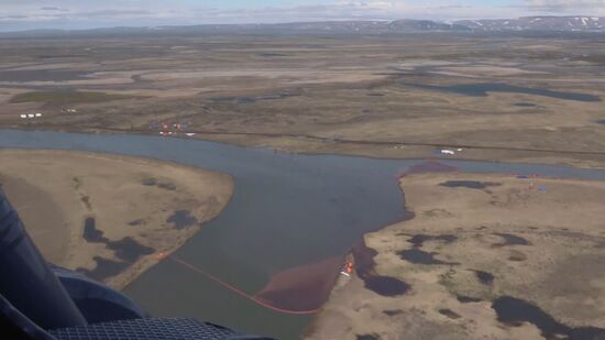 Russia Fuel Spill