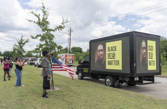 US George Floyd Farewell