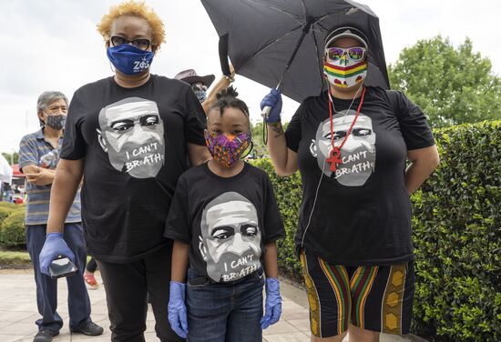 US George Floyd Farewell