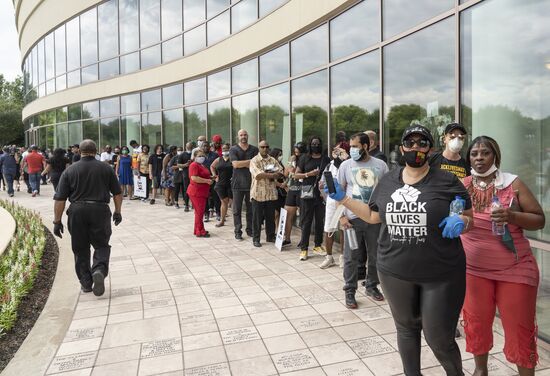 US George Floyd Farewell