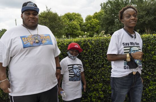 US George Floyd Farewell