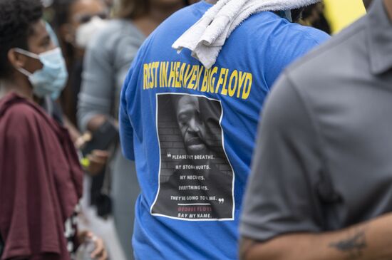 US George Floyd Farewell