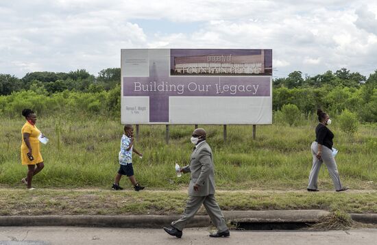 US George Floyd Farewell