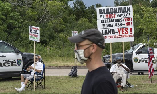 US George Floyd Farewell