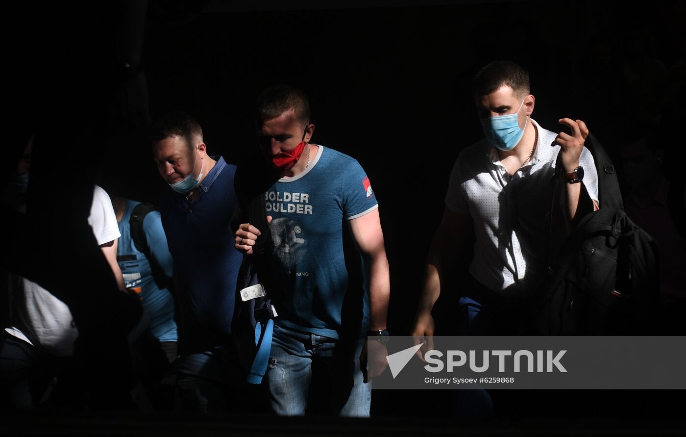 Russia Coronavirus Lockdown Ease