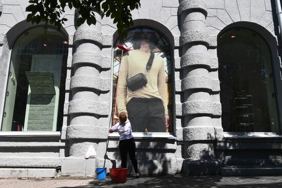 Russia Coronavirus Lockdown Ease