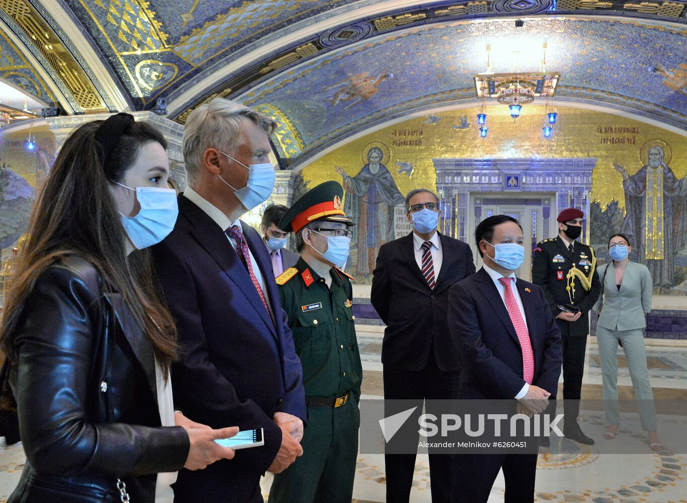 Russia Military Cathedral Ambassadors