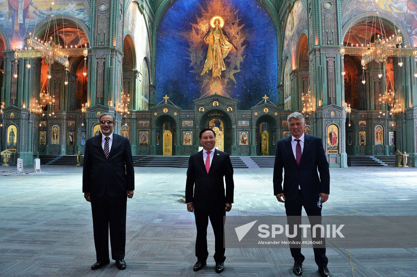 Russia Military Cathedral Ambassadors