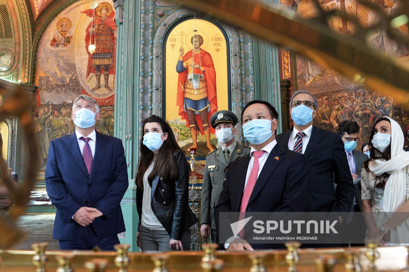 Russia Military Cathedral Ambassadors