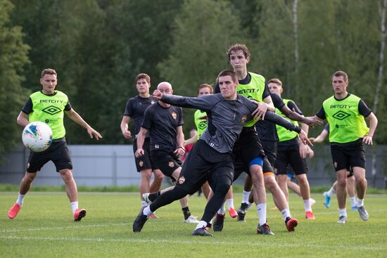 Russia Soccer CSKA Training 