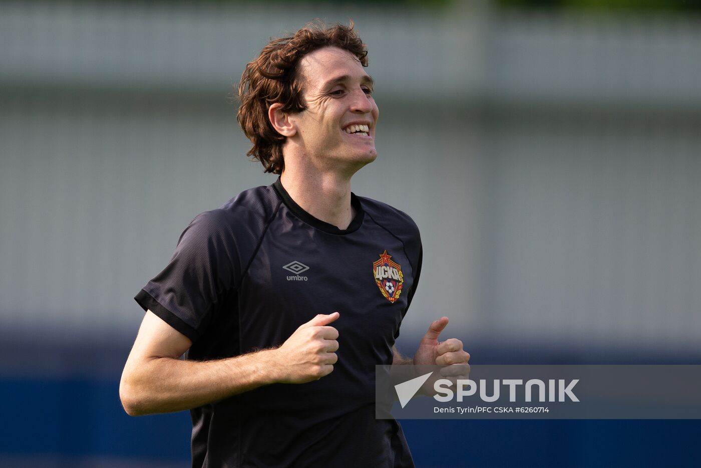 Russia Soccer CSKA Training