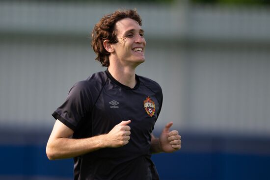 Russia Soccer CSKA Training 
