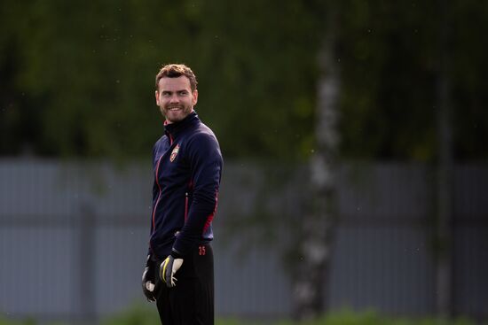 Russia Soccer CSKA Training 