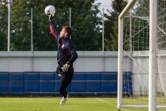 Russia Soccer CSKA Training 