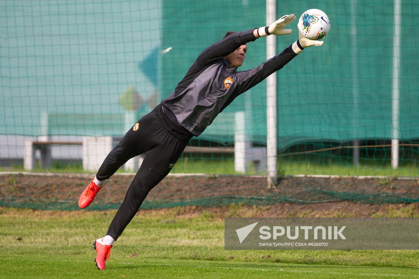 Russia Soccer CSKA Training