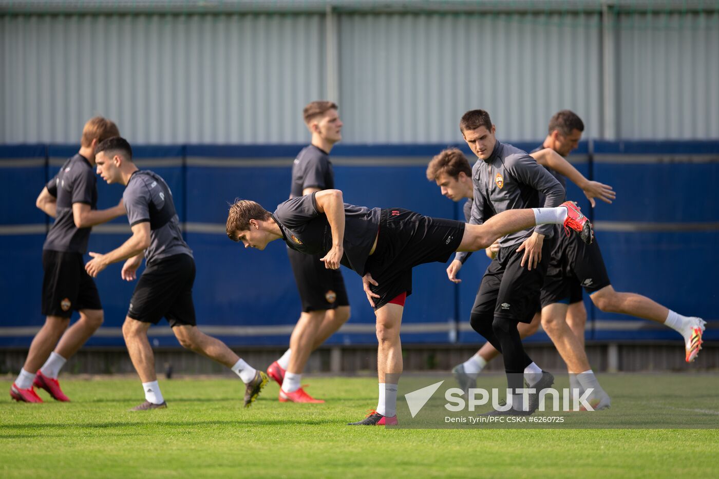 Russia Soccer CSKA Training