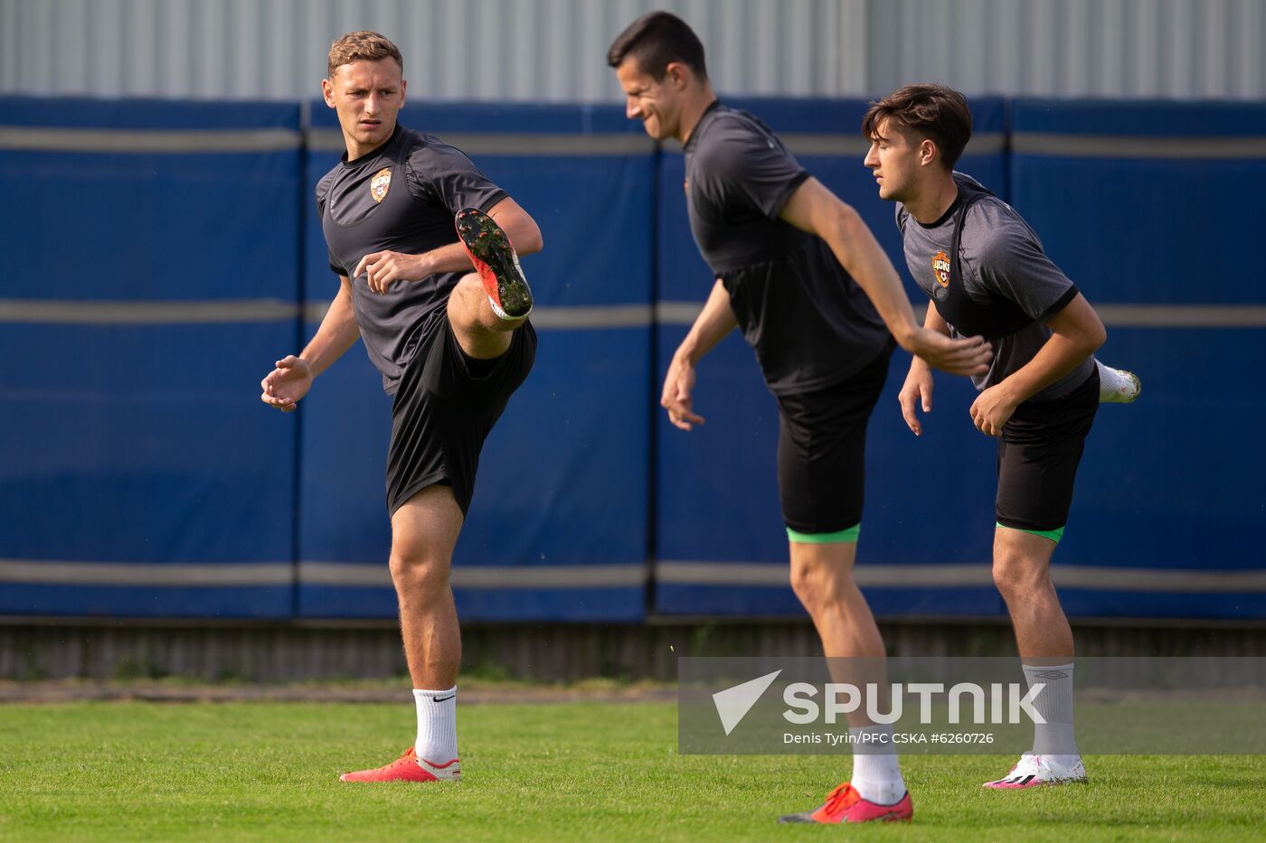 Russia Soccer CSKA Training