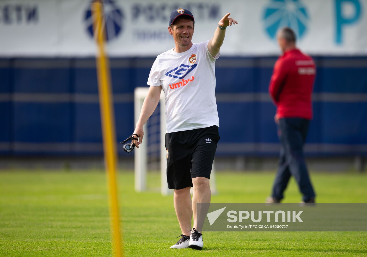 Russia Soccer CSKA Training 