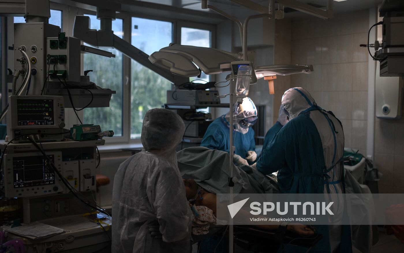 Russia Coronavirus Hospital Facilities