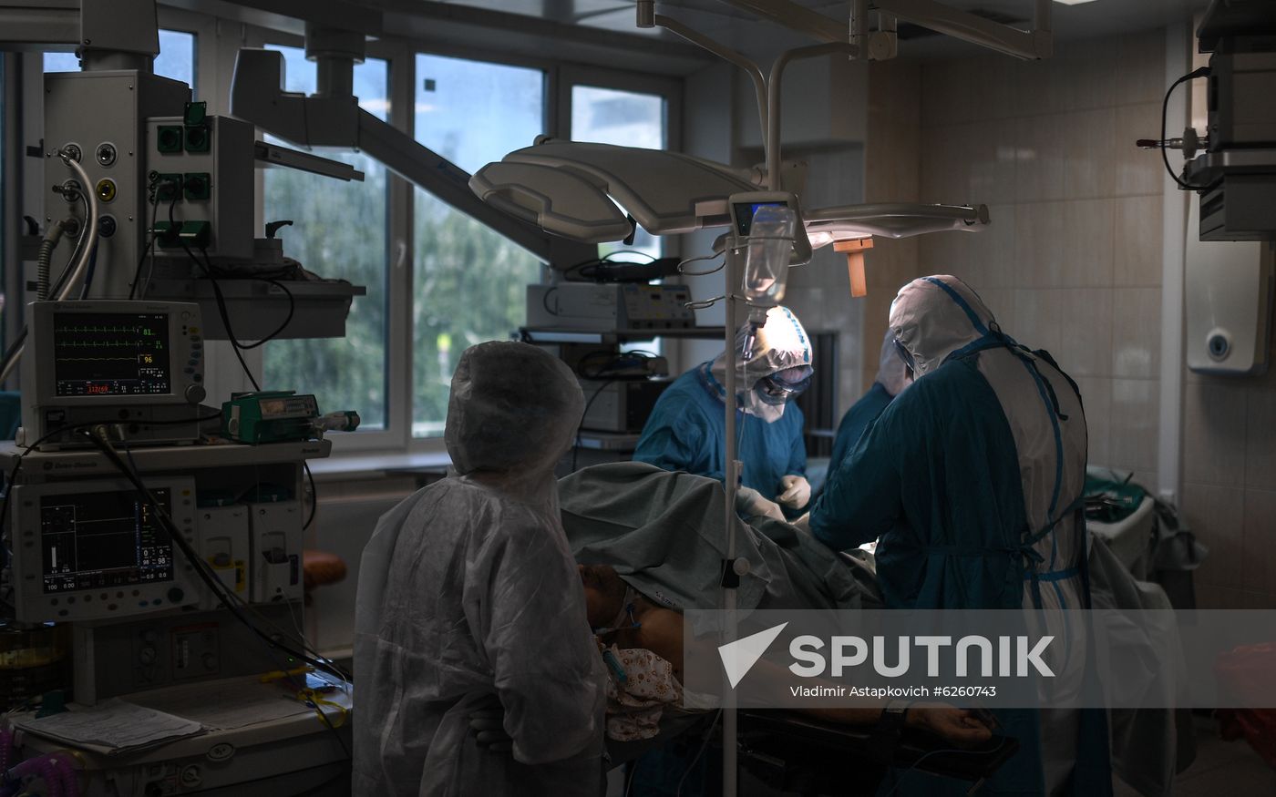 Russia Coronavirus Hospital Facilities