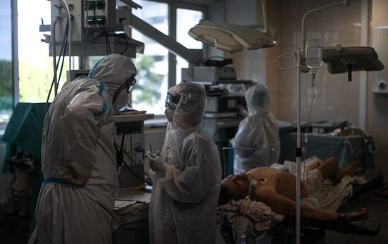 Russia Coronavirus Hospital Facilities