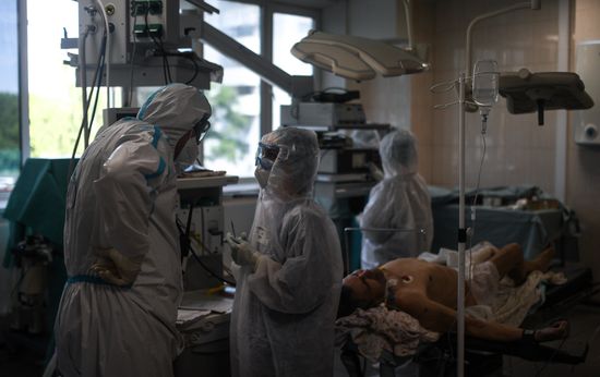 Russia Coronavirus Hospital Facilities