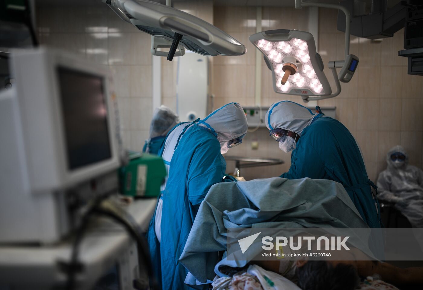 Russia Coronavirus Hospital Facilities