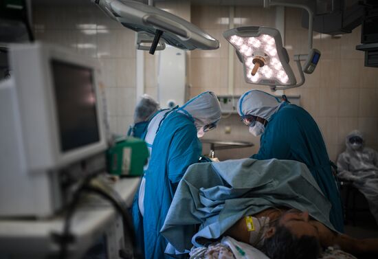 Russia Coronavirus Hospital Facilities