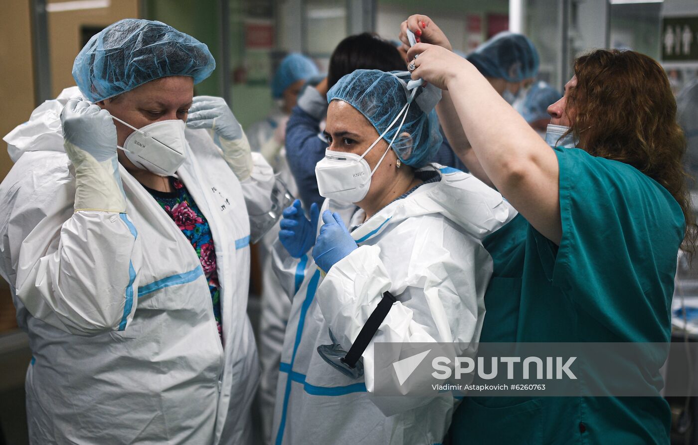 Russia Coronavirus Hospital Facilities