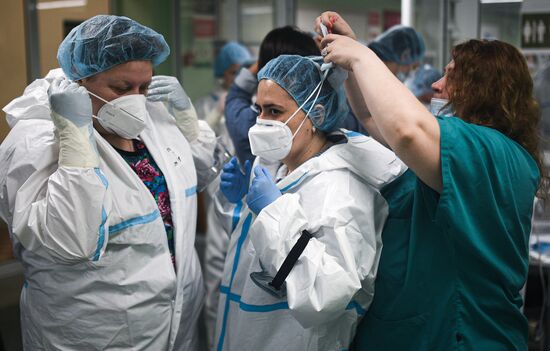 Russia Coronavirus Hospital Facilities