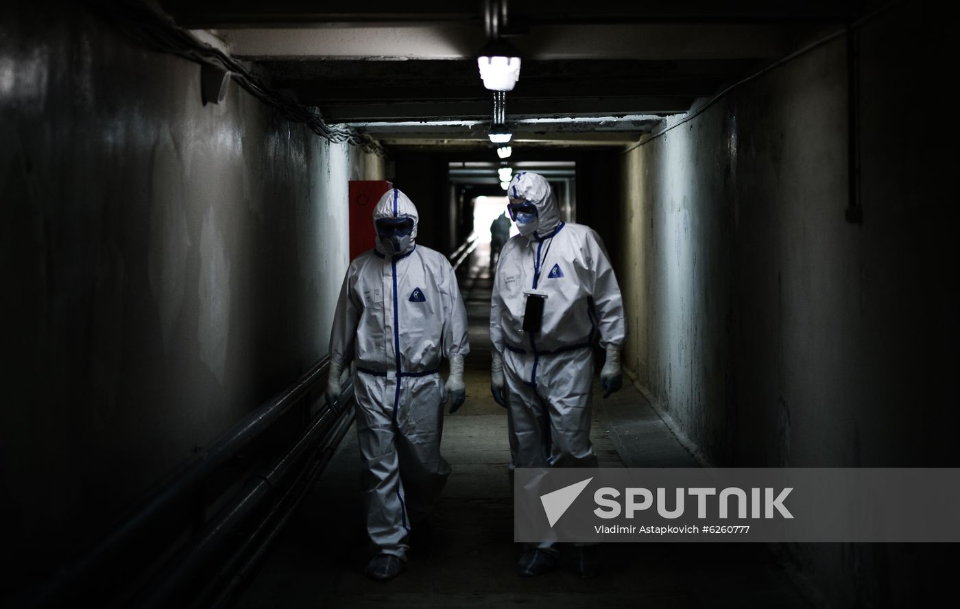 Russia Coronavirus Hospital Facilities
