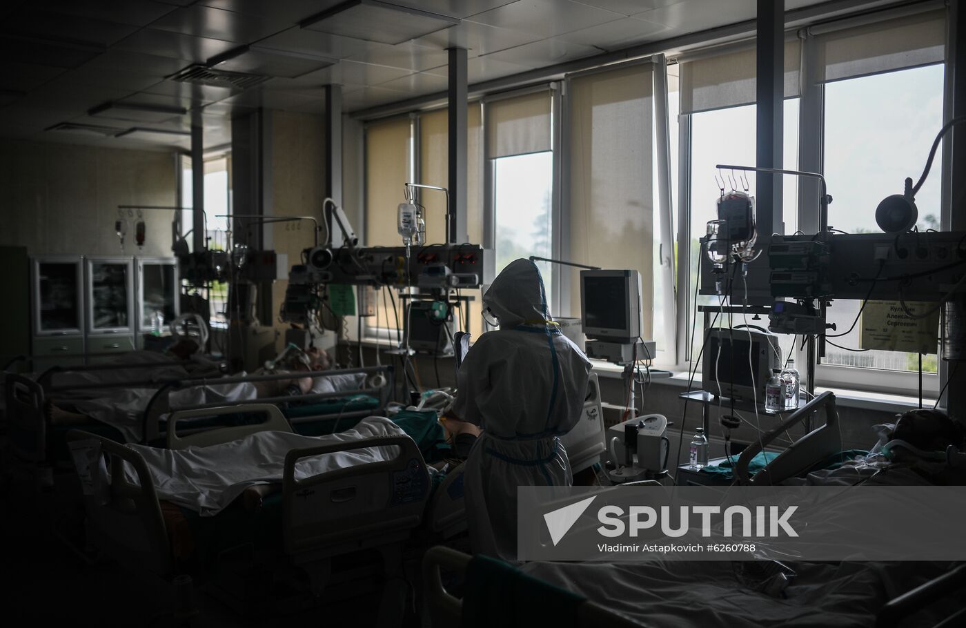 Russia Coronavirus Hospital Facilities