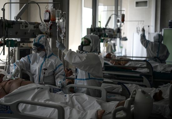 Russia Coronavirus Hospital Facilities