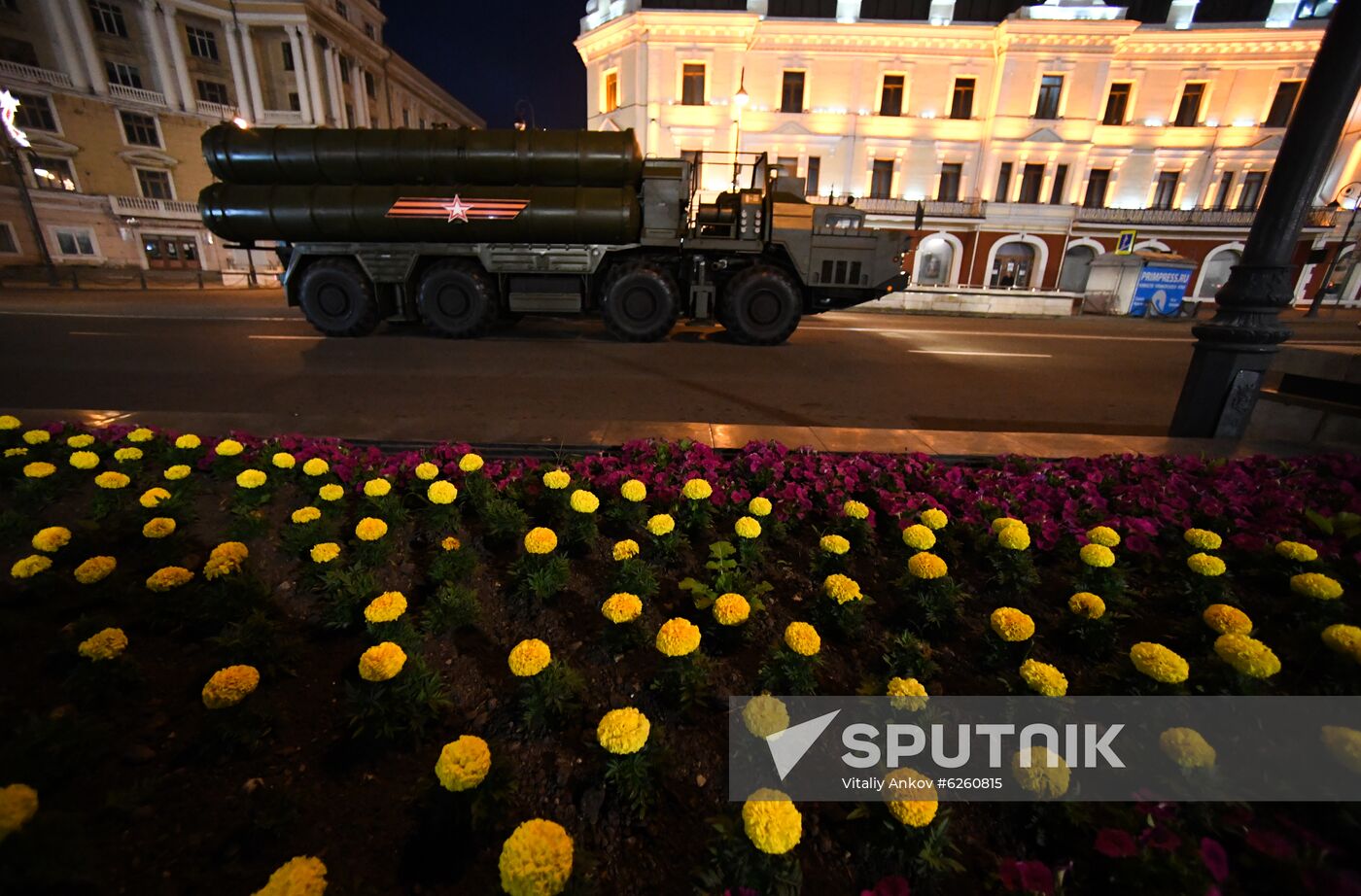 Russia WWII Victory Parade Rehearsal