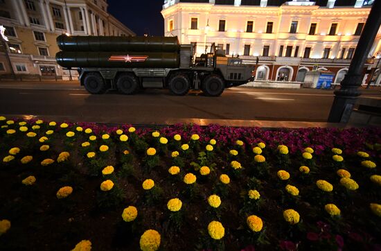 Russia WWII Victory Parade Rehearsal