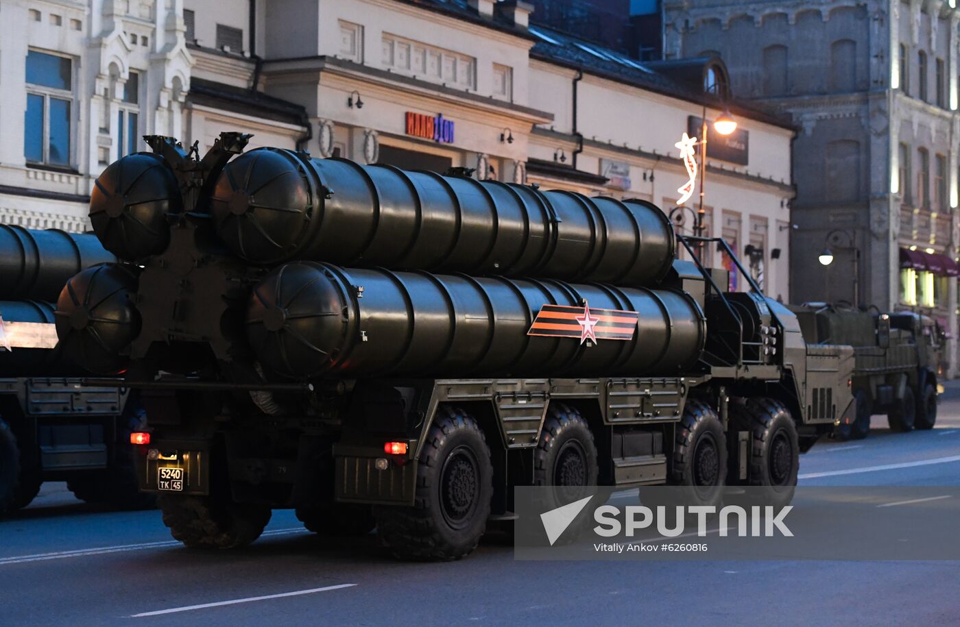 Russia WWII Victory Parade Rehearsal