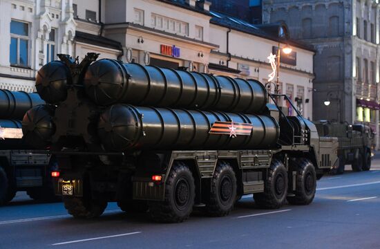 Russia WWII Victory Parade Rehearsal