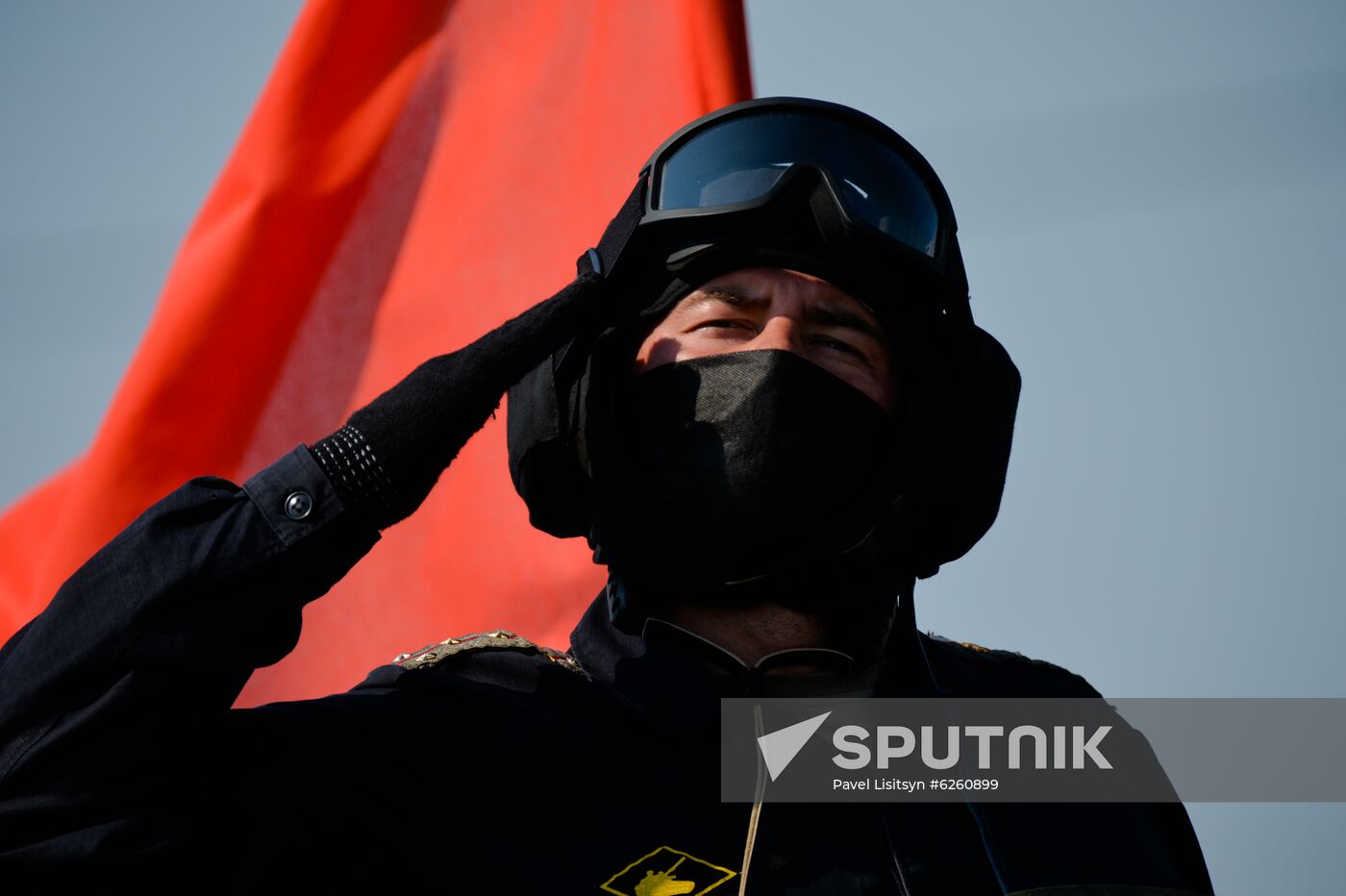 Russia WWII Victory Parade Rehearsal