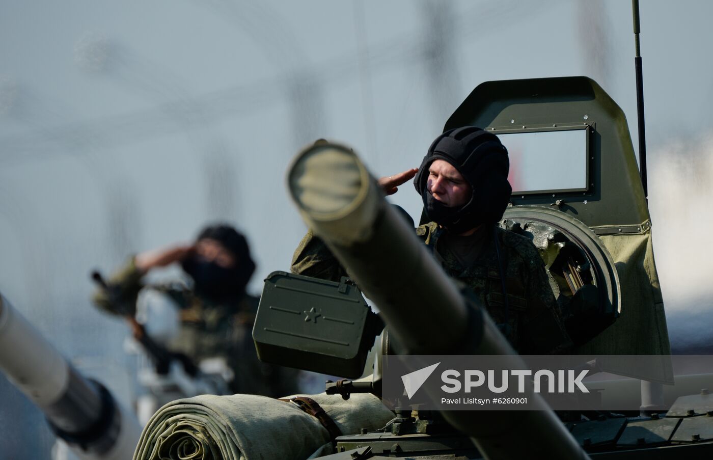 Russia WWII Victory Parade Rehearsal