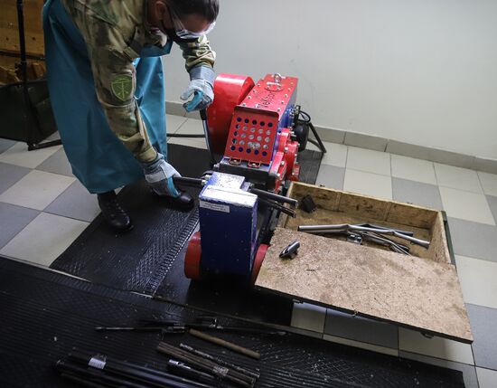 Russia Seized Weapons Destruction