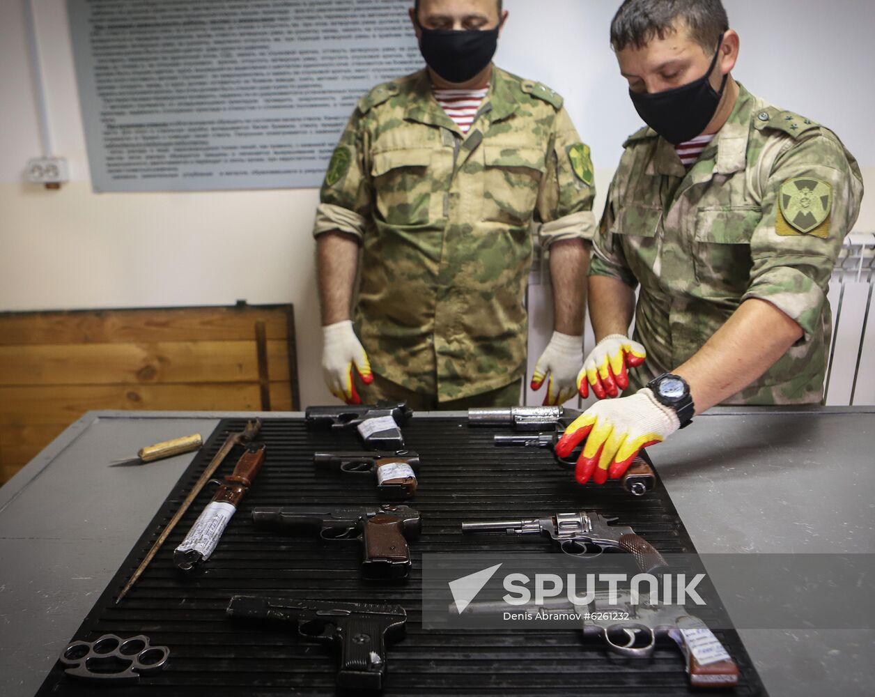 Russia Seized Weapons Destruction